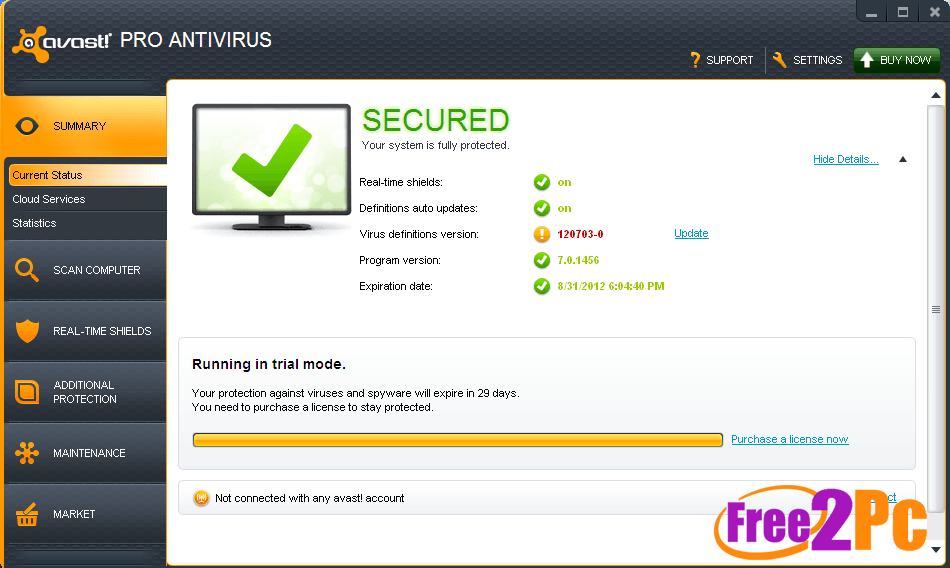 avast antivirus license key serial